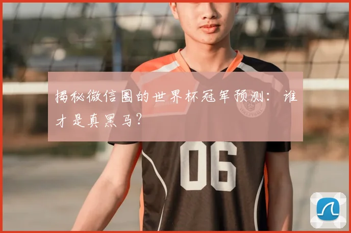 揭秘微信圈的世界杯冠军预测：谁才是真黑马？