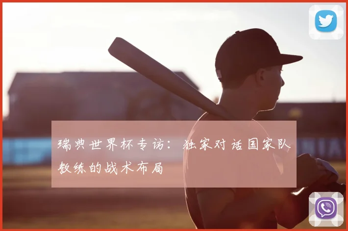 瑞典世界杯专访:独家对话国家队教练的战术布局
